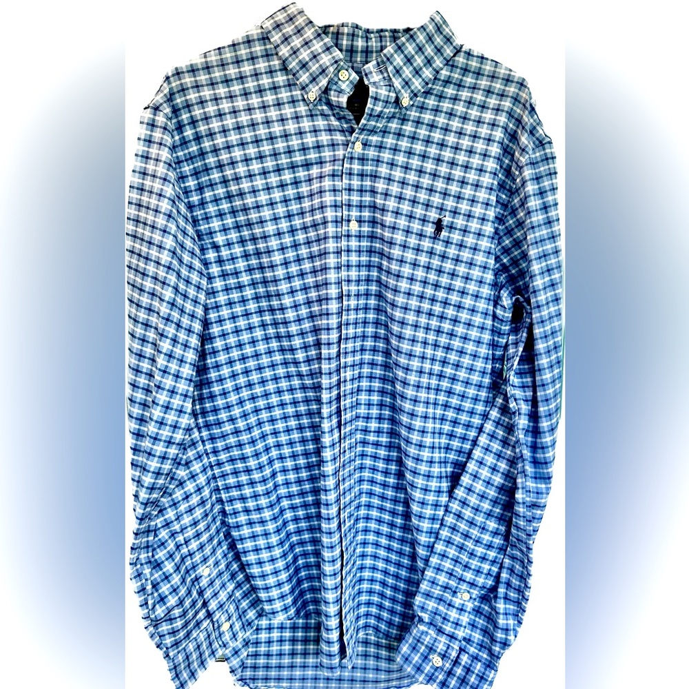 Ralph Lauren men’s button down long sleeve shirt